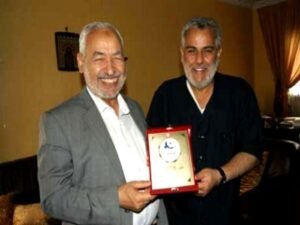 عبد الإله بنكيران رفقة راشد الغنوشي