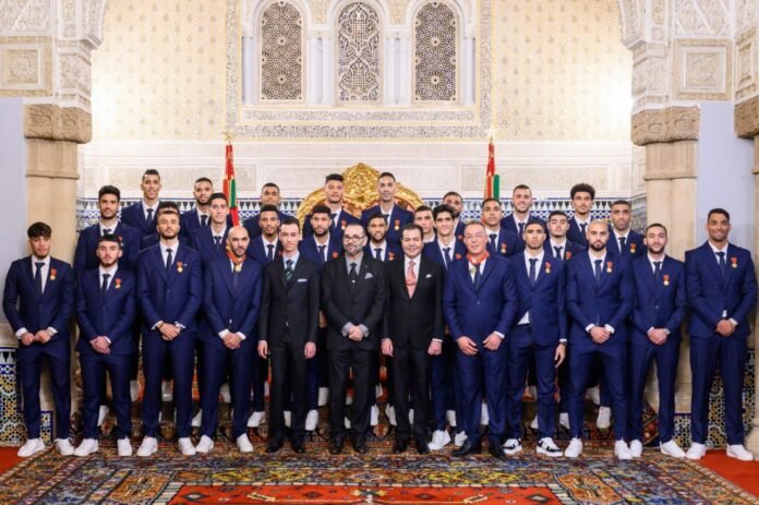 الاستقبال الملكي للمنتخب المغربي بعد إنجازه التاريخي في كأس العالم